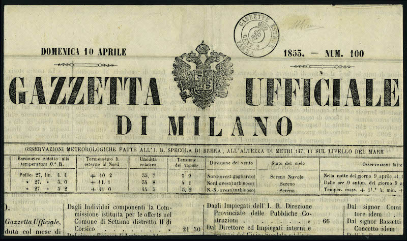 Lot 2937 - western europe ITALIE (PARME), TIMBRES-TAXE - Francois Feldman F.C.N.P François FELDMAN sale #128 Lot 2937 - western europe ITALIE (PARME), TIMBRES-TAXE - Francois Feldman F.C.N.P François FELDMAN sale #128