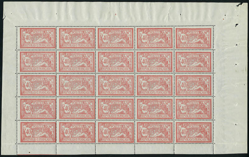 Lot 296 - France a partir de 1900 -  Francois Feldman F.C.N.P François FELDMAN sale #128