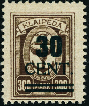 Lot 3006 - western europe memel lituanien - Francois Feldman F.C.N.P François FELDMAN sale #128 Lot 3006 - western europe memel lituanien - Francois Feldman F.C.N.P François FELDMAN sale #128