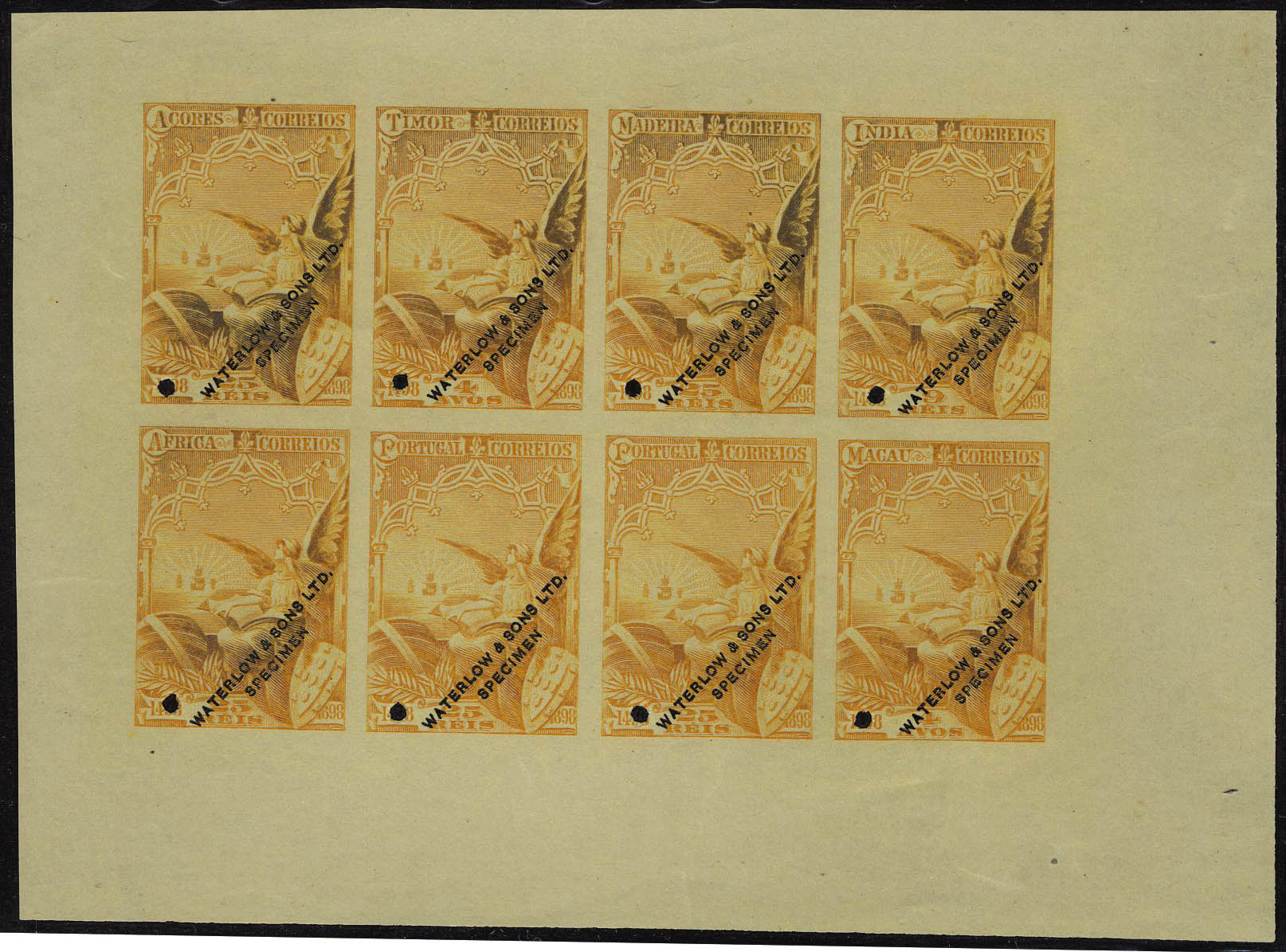 Lot 3038 - western europe Portugal -  Francois Feldman F.C.N.P François FELDMAN sale #128