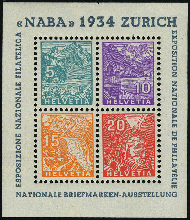 Lot 3130 - western europe SUISSE, BLOCS & FEUILLETS - Francois Feldman F.C.N.P François FELDMAN sale #128 Lot 3130 - western europe SUISSE, BLOCS & FEUILLETS - Francois Feldman F.C.N.P François FELDMAN sale #128