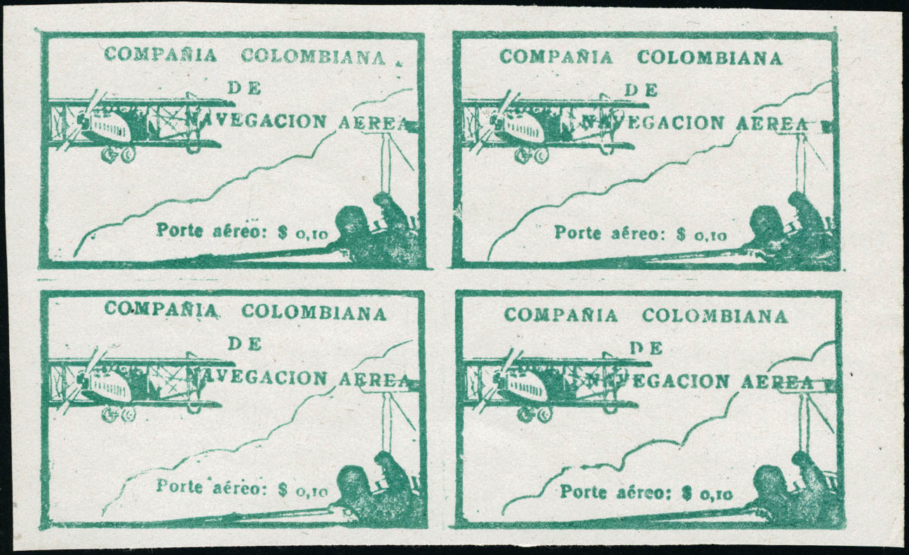 Lot 3237 - REST OF THE WORLD, ZEPPELIN COVERS AND MORE COLOMBIE, POSTE AERIENNE -  Francois Feldman F.C.N.P François FELDMAN sale #128