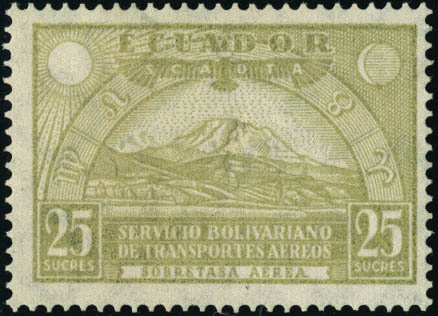 Lot 3255 - REST OF THE WORLD, ZEPPELIN COVERS AND MORE EQUATEUR, POSTE AERIENNE -  Francois Feldman F.C.N.P François FELDMAN sale #128