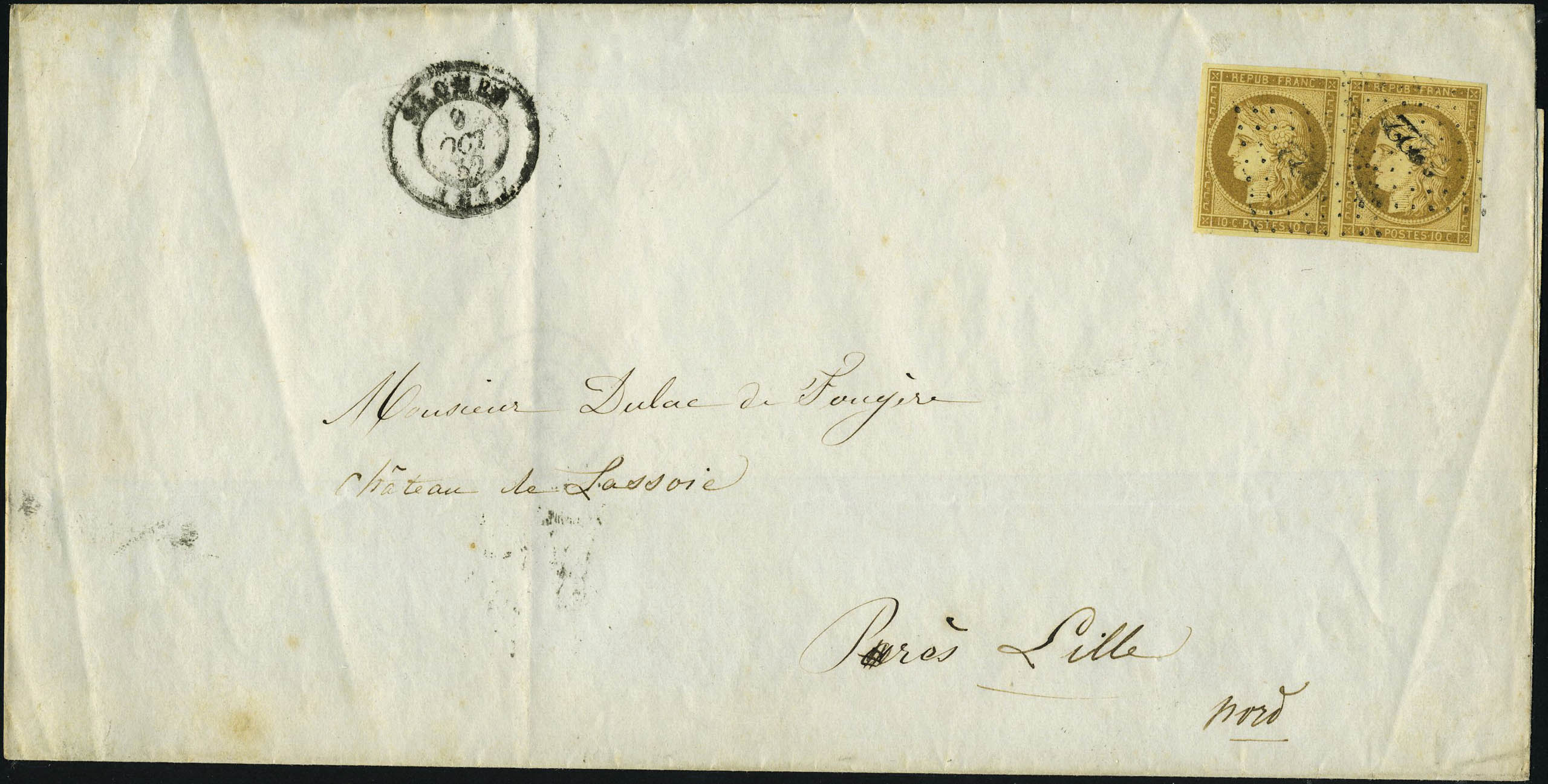 Lot 36 - France 2.eme.republique -  Francois Feldman F.C.N.P François FELDMAN sale #128