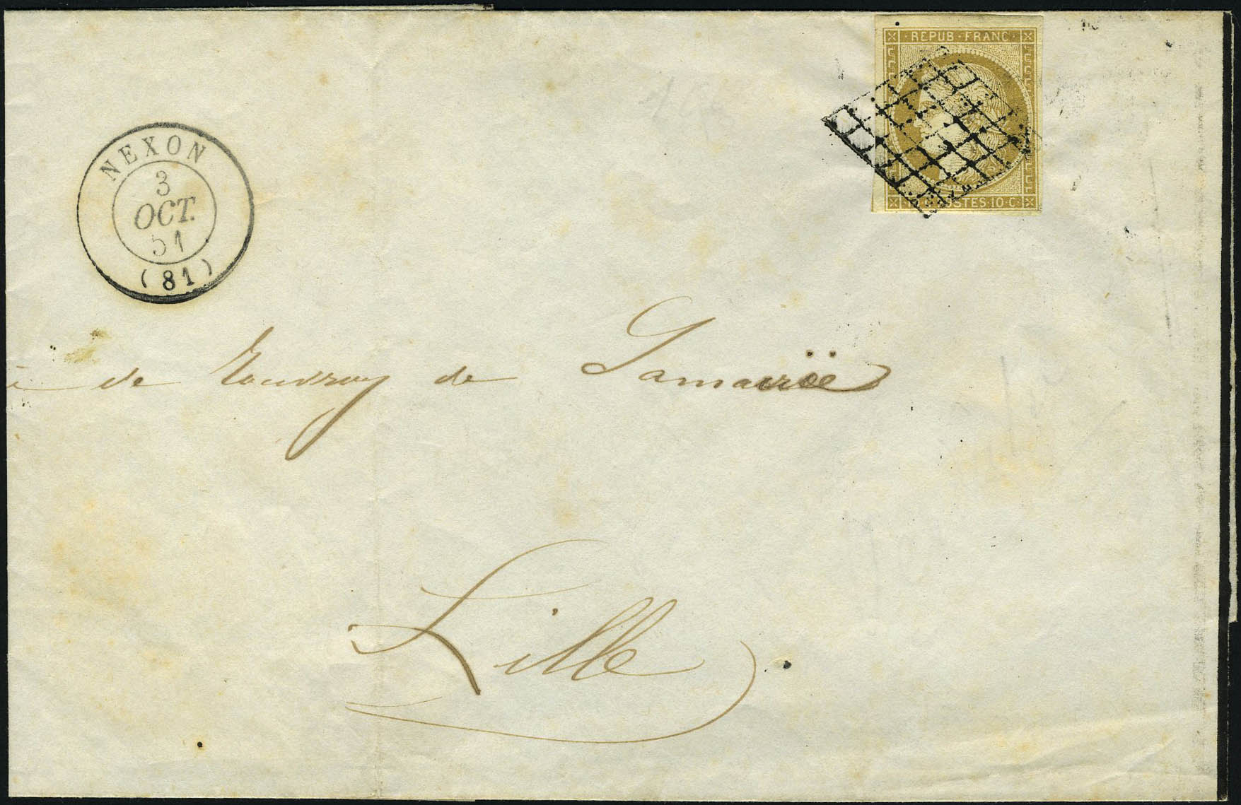 Lot 37 - France 2.eme.republique -  Francois Feldman F.C.N.P François FELDMAN sale #128