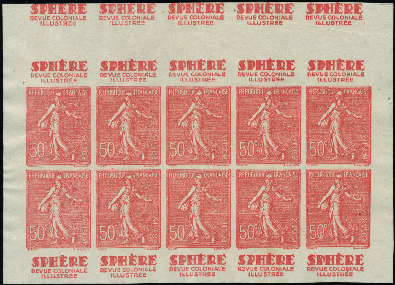 Lot 409 - France a partir de 1900 -  Francois Feldman F.C.N.P François FELDMAN sale #128