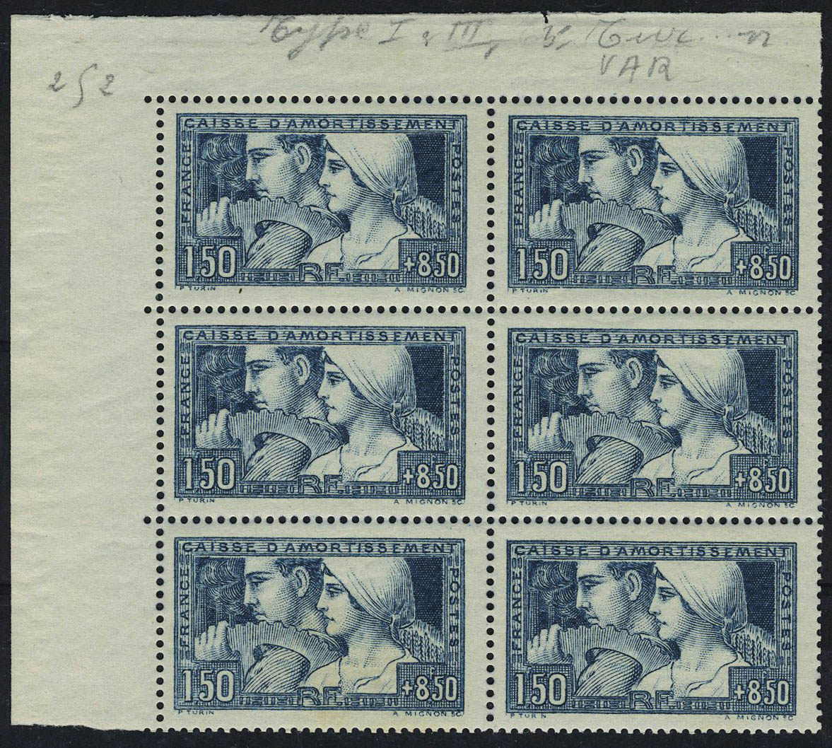 Lot 443 - France a partir de 1900 -  Francois Feldman F.C.N.P François FELDMAN sale #128