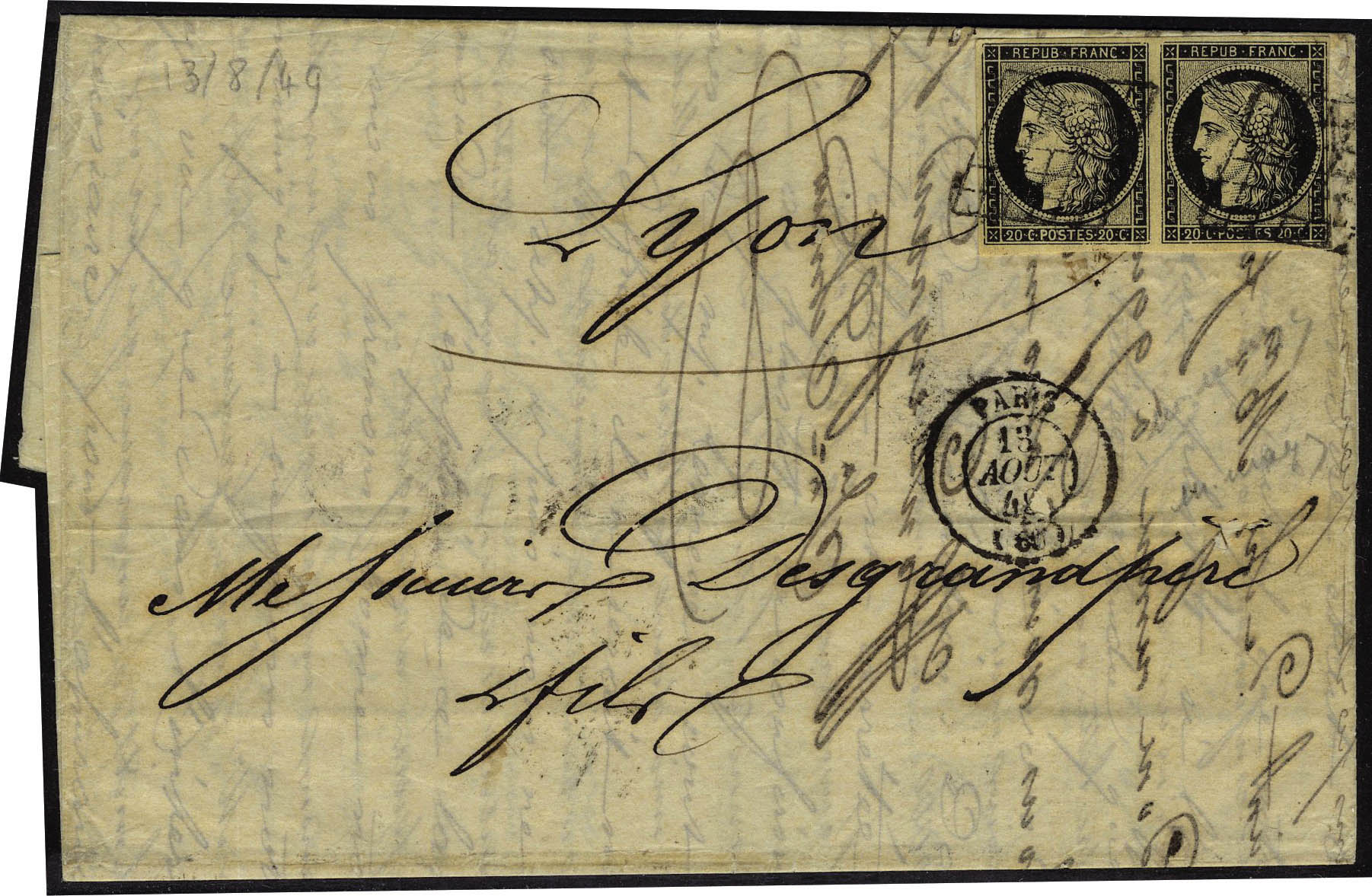 Lot 45 - France 2.eme.republique -  Francois Feldman F.C.N.P François FELDMAN sale #128