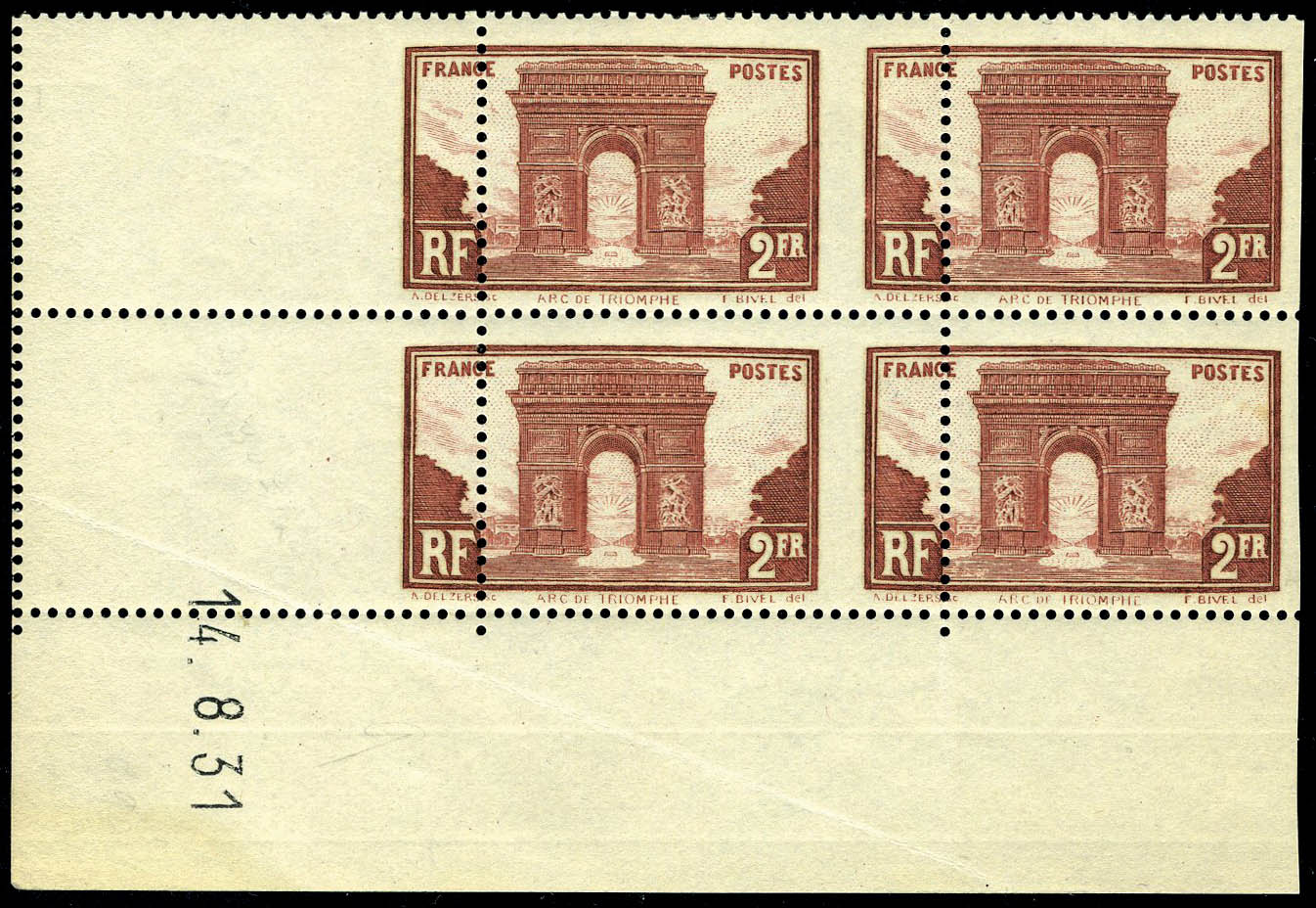 Lot 465 - France a partir de 1900 -  Francois Feldman F.C.N.P François FELDMAN sale #128