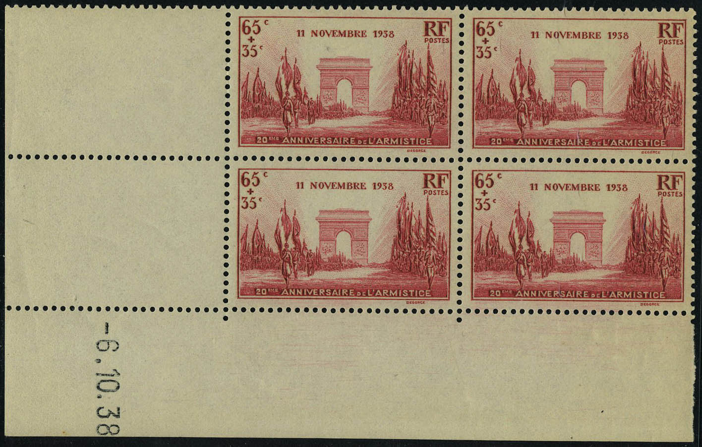 Lot 553 - France a partir de 1900 -  Francois Feldman F.C.N.P François FELDMAN sale #128