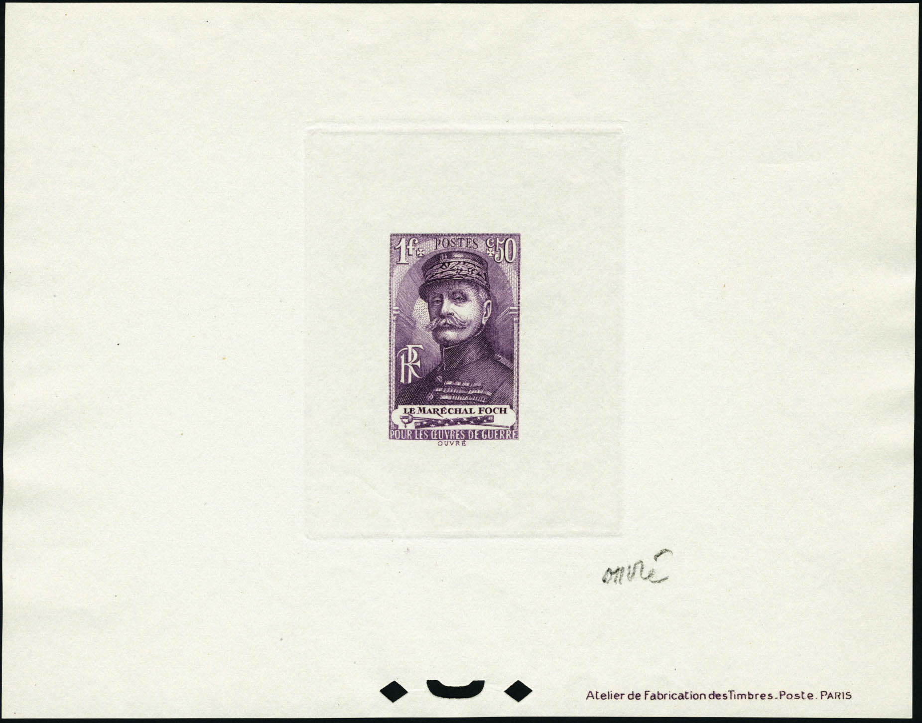 Lot 566 - France a partir de 1900 -  Francois Feldman F.C.N.P François FELDMAN sale #128
