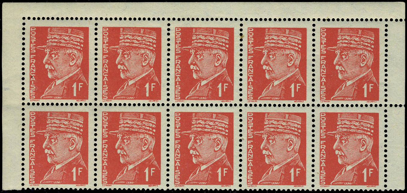 Lot 572 - France a partir de 1900 -  Francois Feldman F.C.N.P François FELDMAN sale #128