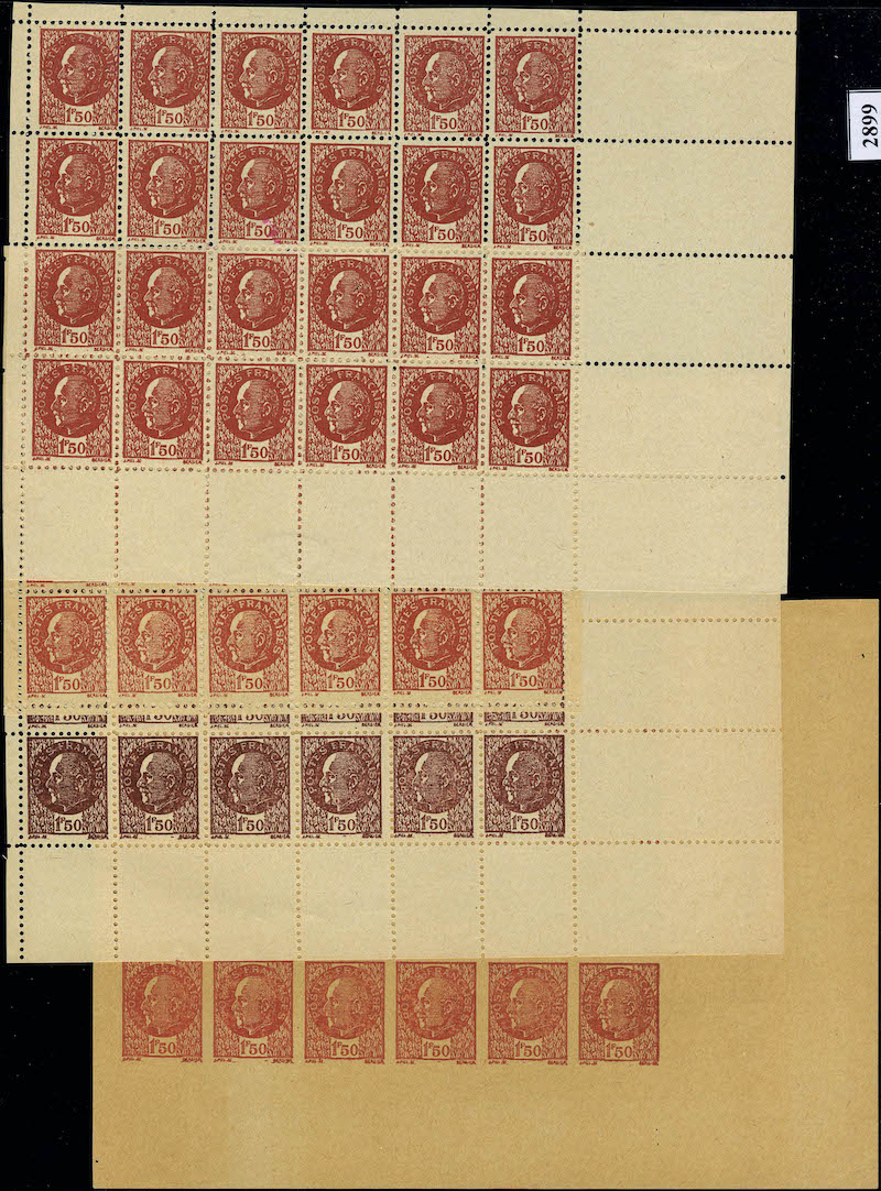 Lot 573 - France a partir de 1900 -  Francois Feldman F.C.N.P François FELDMAN sale #128