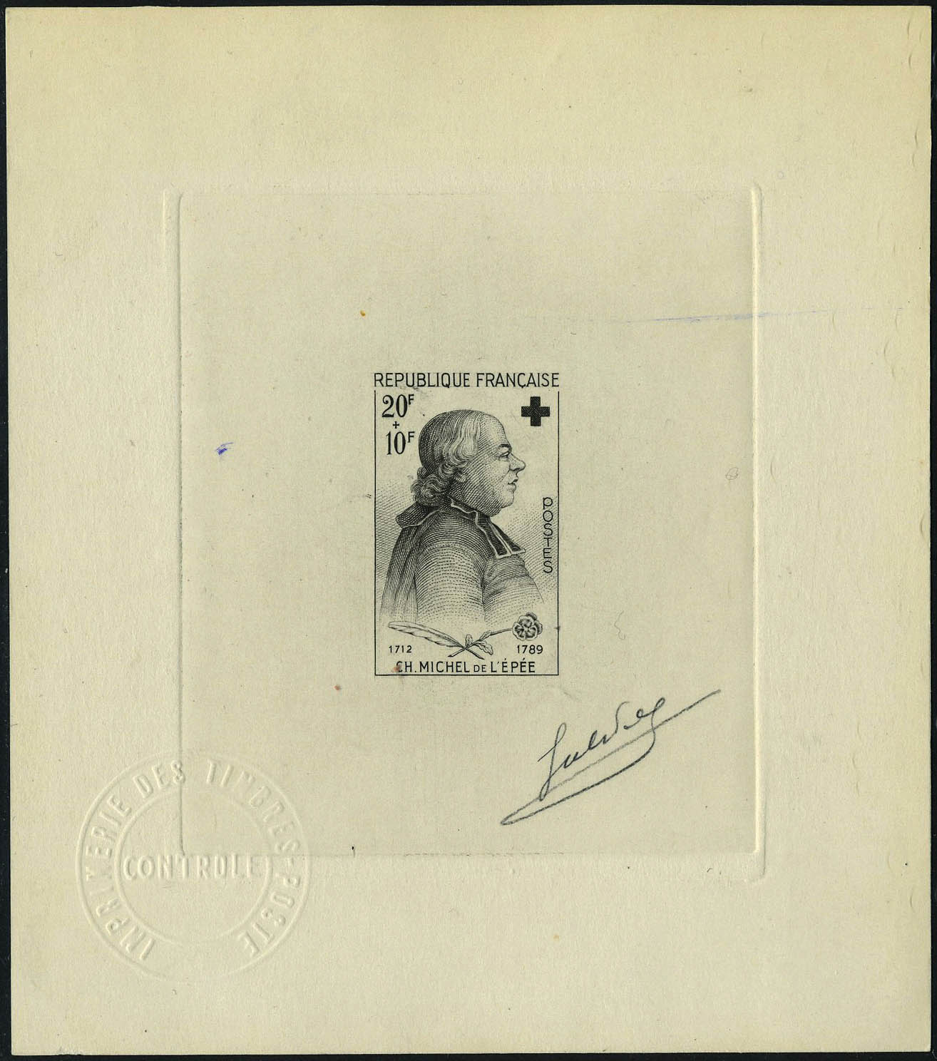 Lot 649 - France a partir de 1900 -  Francois Feldman F.C.N.P François FELDMAN sale #128