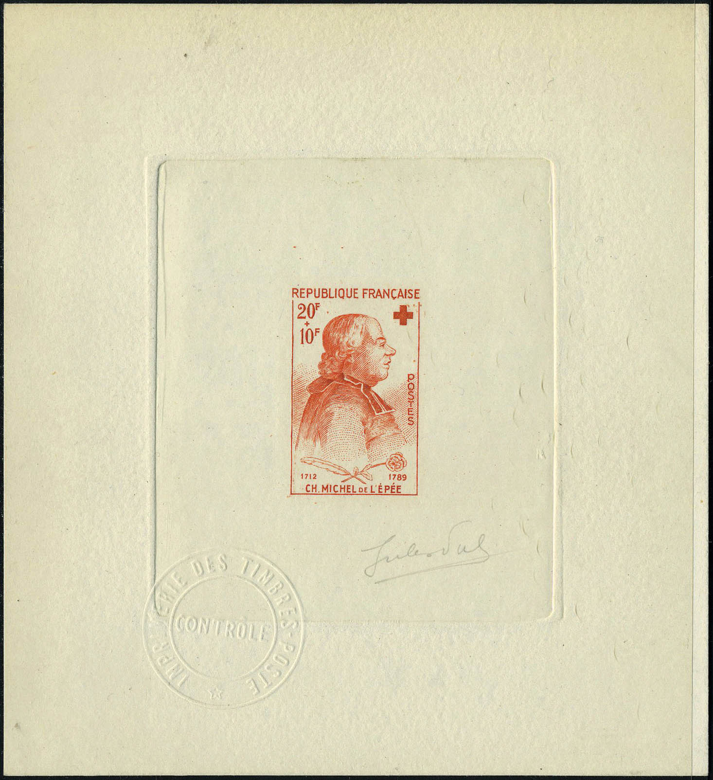 Lot 650 - France a partir de 1900 -  Francois Feldman F.C.N.P François FELDMAN sale #128