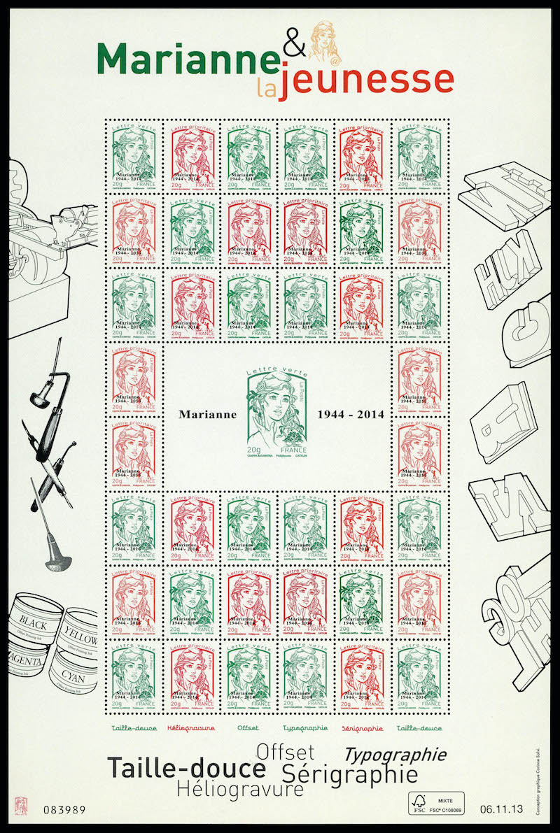 Lot 864 - France a partir de 1900 -  Francois Feldman F.C.N.P François FELDMAN sale #128