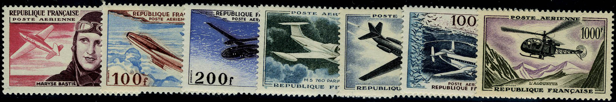 Lot 914 - France poste aerienne - Francois Feldman F.C.N.P François FELDMAN sale #128 Lot 914 - France poste aerienne - Francois Feldman F.C.N.P François FELDMAN sale #128