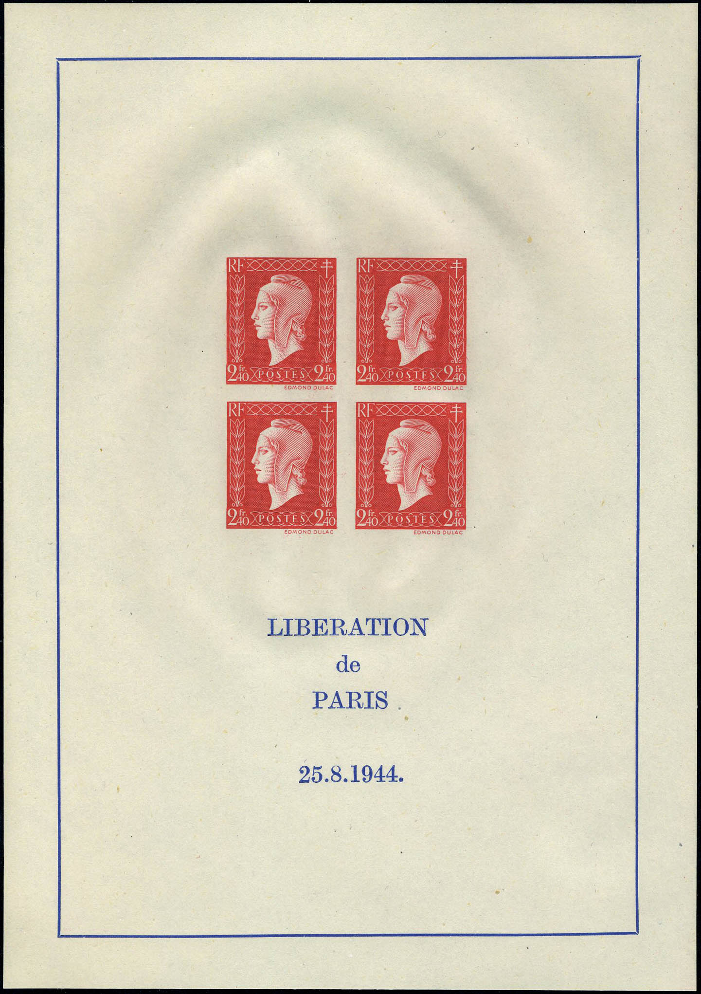 Lot 931 - France BLOCS & FEUILLETS -  Francois Feldman F.C.N.P François FELDMAN sale #128