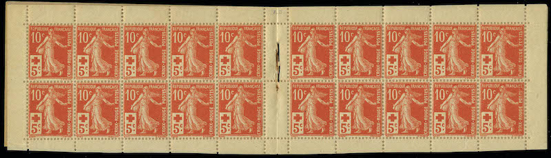Lot 956 - France carnets - Francois Feldman F.C.N.P François FELDMAN sale #128 Lot 956 - France carnets - Francois Feldman F.C.N.P François FELDMAN sale #128
